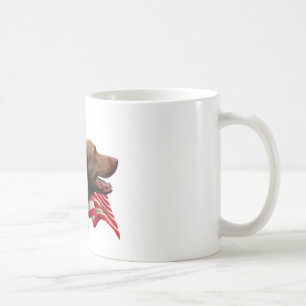 Flag Chesapeake Bay Retriever Kaffeetasse