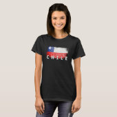 Flag Chile Nationality State Origin T-Shirt (Vorne ganz)