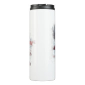 *~* Flag Christlicher Patriotischer Adler Gold Cro Thermosbecher (Rückseite)