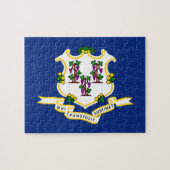 Flag Connecticut State 8x10 Puzzle (Horizontal)