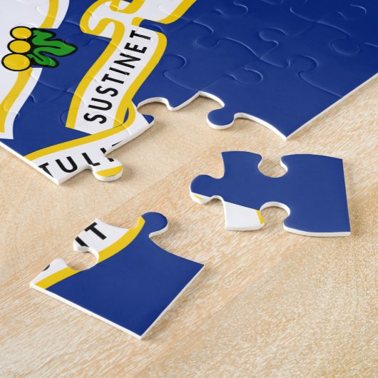 Flag Connecticut State 8x10 Puzzle (Seite)