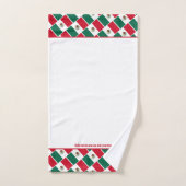 Flag Custom Mexico Badhandtuch Set (Handtuch)