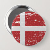 FLAG DÄNEMARKS BUTTON (Vorne & Hinten)