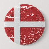 FLAG DÄNEMARKS BUTTON (Vorderseite)