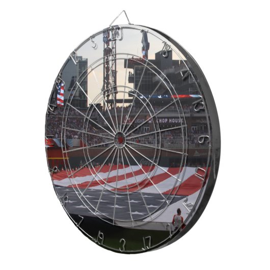 Flag Dartboard Dartscheibe (Vorderseite rechts)