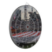 Flag Dartboard Dartscheibe (Vorderseite Links)