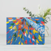 Flag-Dekoration Karte (Stehend Vorderseite)