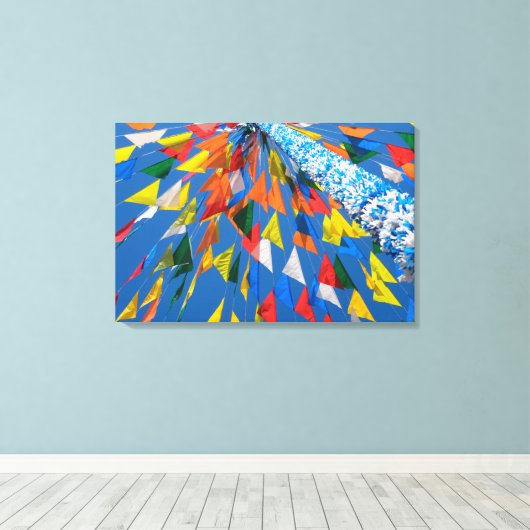 Flag-Dekoration Leinwanddruck (Insitu (Holzboden))