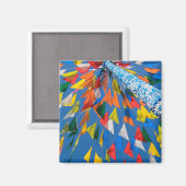 Flag-Dekoration Magnet (Vorderseite/Rückseite)