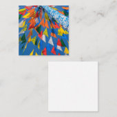 Flag-Dekoration Mitteilungskarte (Vorne/Hinten)