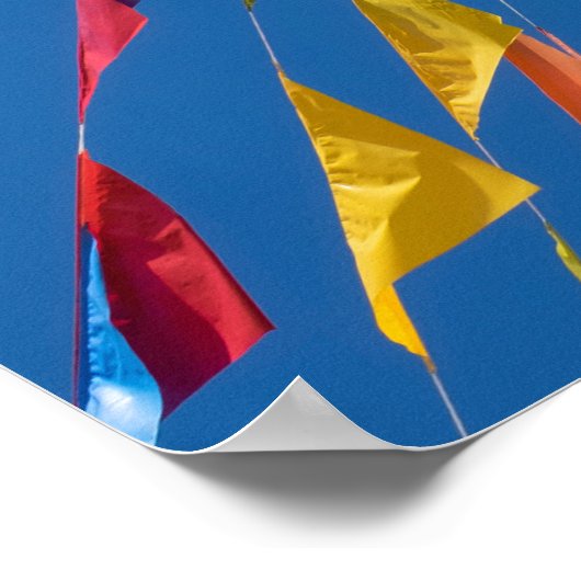 Flag-Dekoration Poster (Ecke)