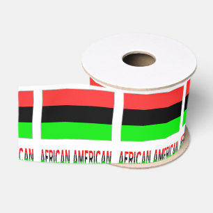 Flag der Afrikaner und Afrikaner Ripsband