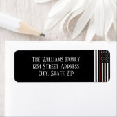 Flag der dünnen roten Linie (Insitu)