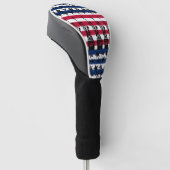 Flag der Freiheit der amerikanischen Lady Liberty Golf Headcover (angewinkelt)