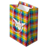 Flag der Jungfrau, Madras Mittlere Geschenktüte (Vorderseite Schrägansicht)