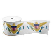 Flag der Jungfrauen der USA 3" Breite Ribbon Satinband (Spule)