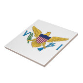 Flag der Jungfrauen der Vereinten Staaten Fliese (Seite)