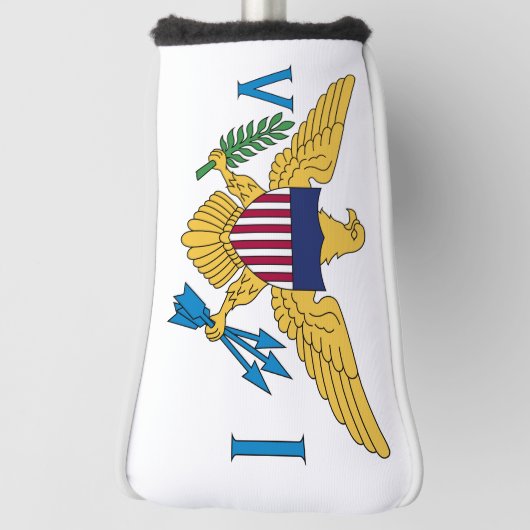 Flag der Jungfrauen der Vereinten Staaten Golf Headcover (Rotieren 90)