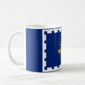 Flag der Kaffee-Tasse in Quebec Kaffeetasse (Links)