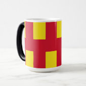 Flag der Magischen Tasse Northumberland (Vorderseite Links)