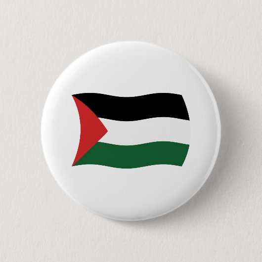 Flag der Palästinensischen Behörde Button (Vorderseite)