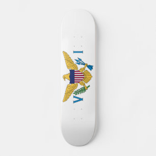 Flag der Patriotischen Amerikanischen Jungfrau Skateboard
