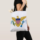Flag der Patriotischen Amerikanischen Jungfrau Tasche (Von Nahem)