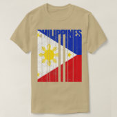 Flag der Philippinen1 T-Shirt (Design vorne)