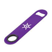 Flag der Präfektur Tokio, Japan Bar Key (Vorderseite Schrägansicht)