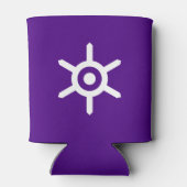 Flag der Präfektur Tokio, Japan Can Cooler Dosenkühler (Rückseite)