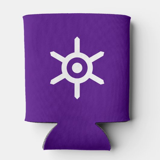 Flag der Präfektur Tokio, Japan Can Cooler Dosenkühler (Rückseite)