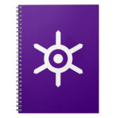 Flag der Präfektur Tokio, Japan-Notebook Notizblock (Vorderseite)