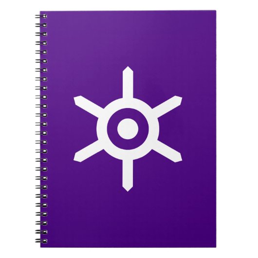 Flag der Präfektur Tokio, Japan-Notebook Notizblock (Vorderseite)