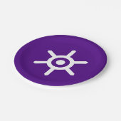 Flag der Präfektur Tokio, Japan Paper Teller (Schrägansicht)