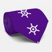 Flag der Präfektur Tokio, Japanische Krawatte (Gerollt)