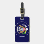 Flag der Präsidenten der USA Gepäckanhänger (Vorderseite vertikal)