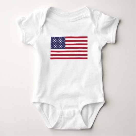 Flag der Staaten Baby Strampler (Vorderseite)