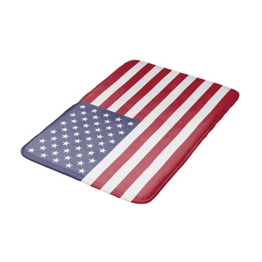 Flag der Staaten Badematte (Schrägansicht)