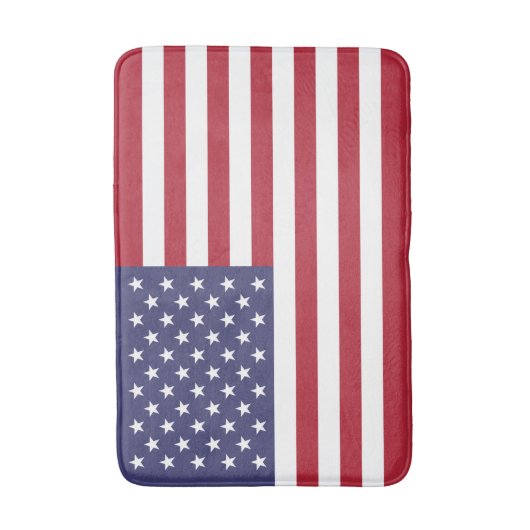 Flag der Staaten Badematte (Vorderseite Vertikal)