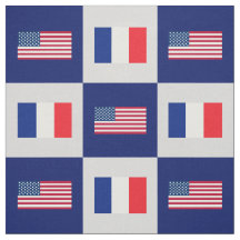 Flag der Staaten, Frankreich-Flag auf blau & lt gr