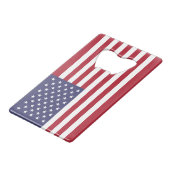 Flag der Staaten Geldbeutel Flaschenöffner (Rückseite Schrägansicht)