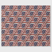 Flag der Staaten Geschenkpapier (Flach)
