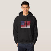 Flag der Staaten Hoodie (Vorne ganz)
