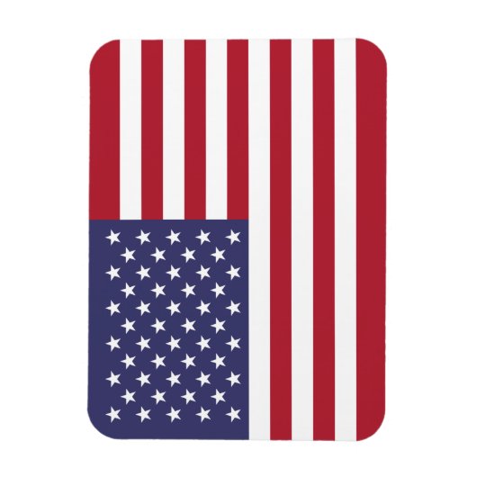 Flag der Staaten Magnet (Vertikal)