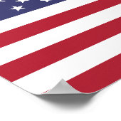 Flag der Staaten Poster (Ecke)