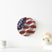 Flag der Staaten Runde Wanduhr (Zuhause)