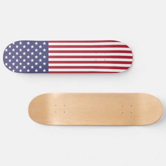 Flag der Staaten Skateboard (Horizontal)