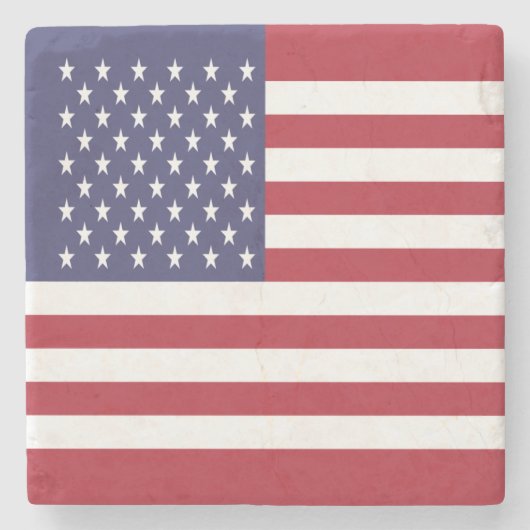 Flag der Staaten Steinuntersetzer (Vorderseite)