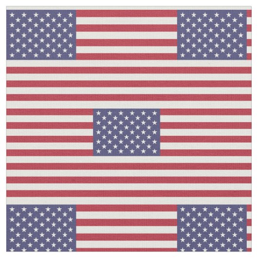 Flag der Staaten Stoff (Nahaufnahme)