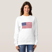 Flag der Staaten Sweatshirt (Vorne ganz)